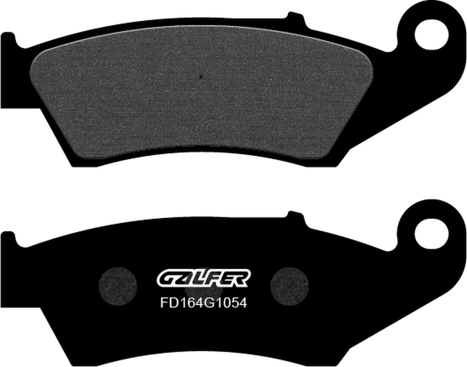 Front Semi-Metal Brake Pads - Galfer Compatible With Aprilia 450Mxv (2007)