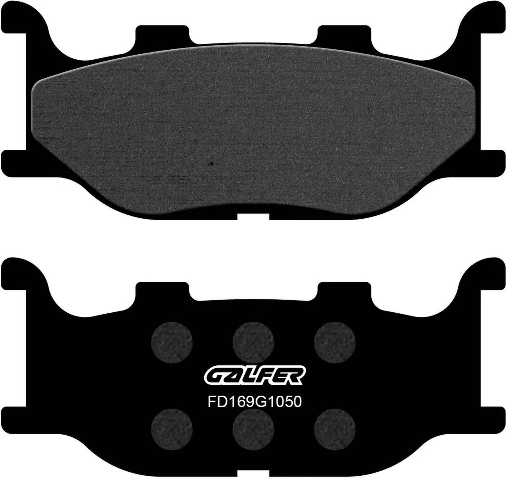 Front Scooter Brake Pads - Galfer Compatible With Lifan Lf 250 V2