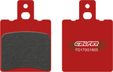 Front Semi-Metal Trial Top Brake Pads - Galfer Compatible With Yamaha Bw'S 50 R (1995)
