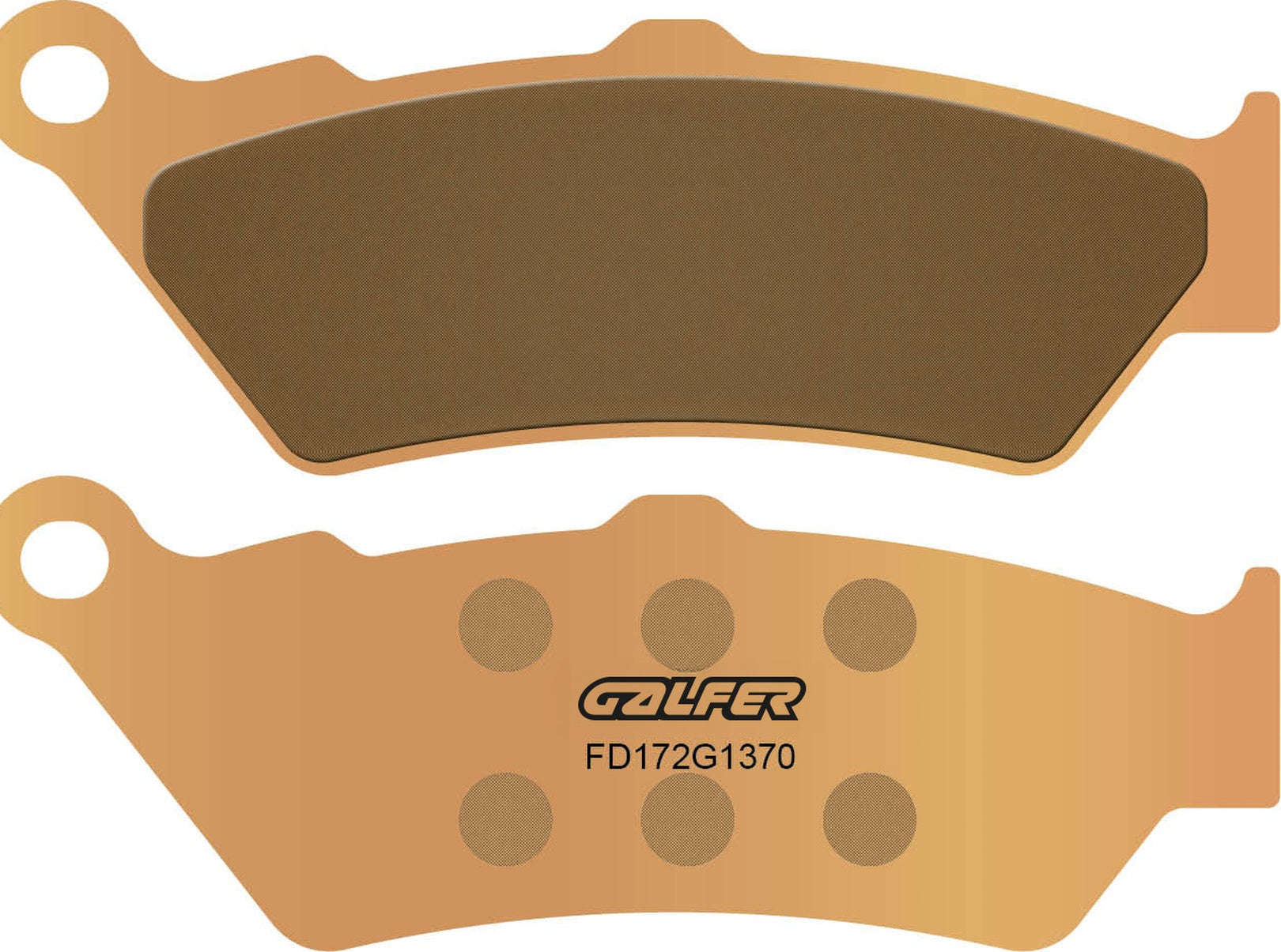 Front Sintered Street Brake Pads - Galfer Compatible With Brammo Enertia (2019)