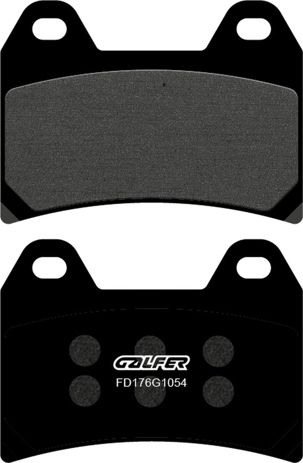 Front Semi-Metal Brake Pads - Galfer Compatible With Brammo Empulse (2019)