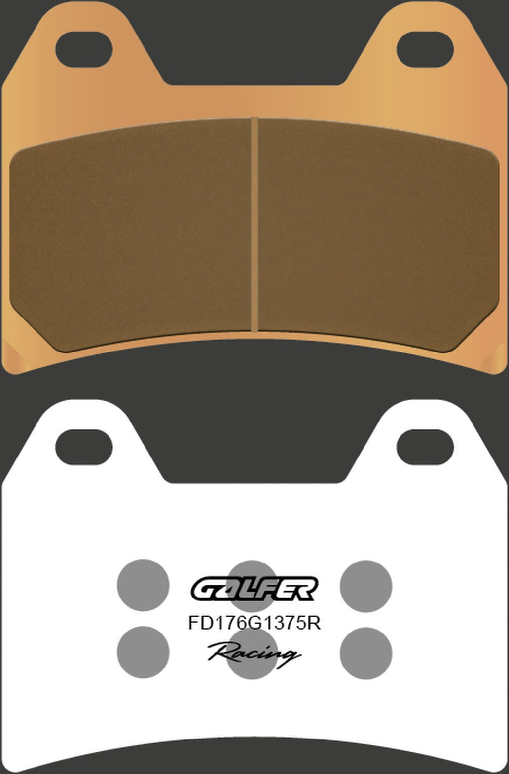 Front Sintered Sport Racing Brake Pads - Galfer Compatible With Brammo Empulse R (2019)