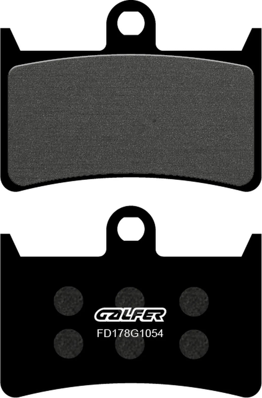 Front Semi-Metal Brake Pads - Galfer Compatible With Yamaha Yzf-R7 700 (2022-2025)