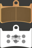 Front Sintered Sport Racing Brake Pads - Galfer Compatible With Yamaha Bt 1100 Bulldog (2001)