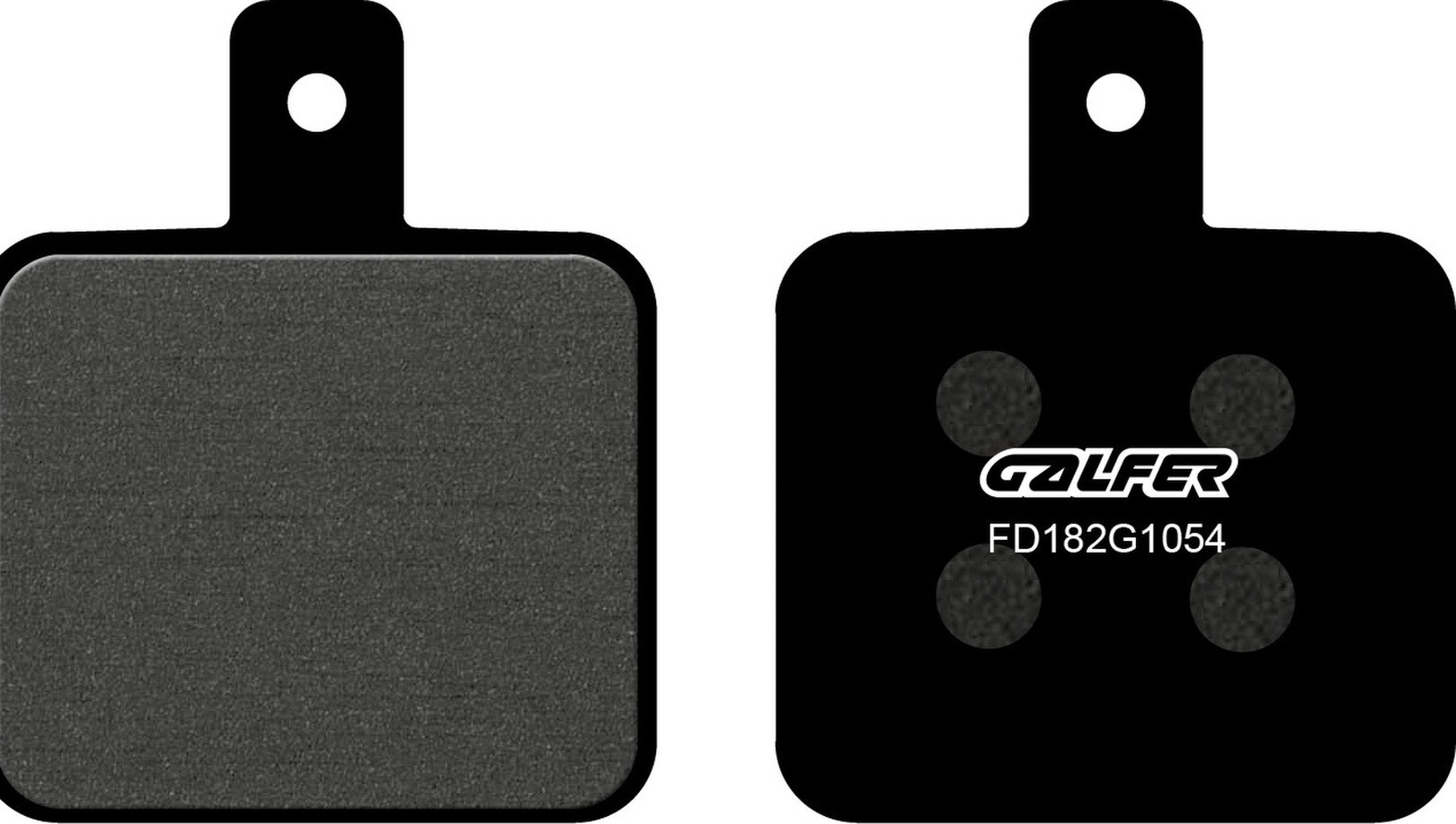 Rear Semi-Metal Brake Pads - Galfer Compatible With Arctic Cat Snow Coguar De Luxe (1998)