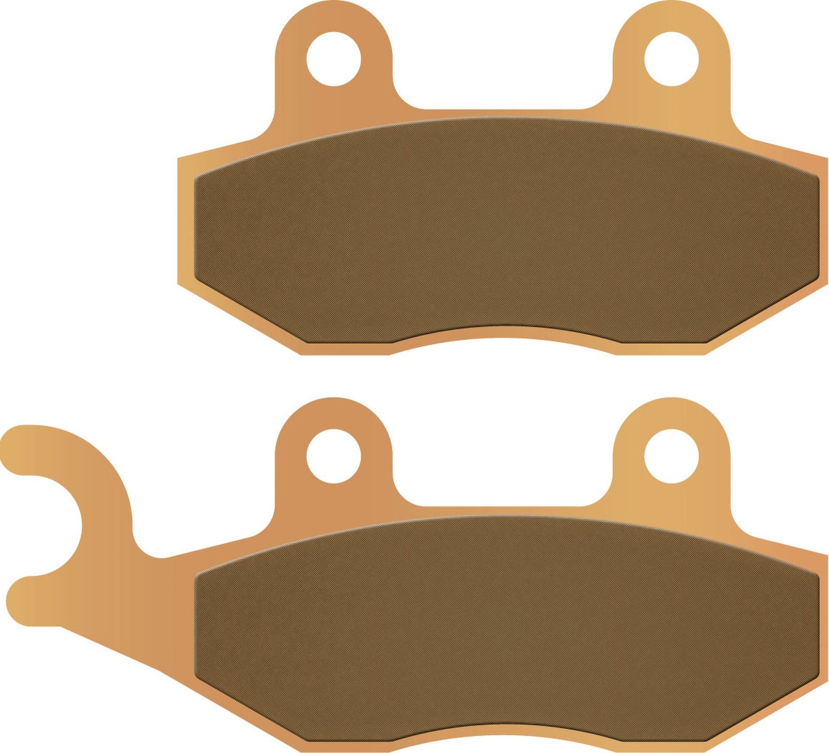 Rear Sintered Scooter Brake Pads - Galfer Compatible With Barossa Python 100 (2004)