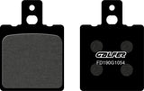 Rear Semi-Metal Brake Pads - Galfer Compatible With Honda Nsr 125 R I (1990)