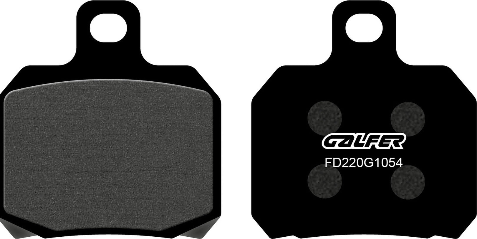 Rear Semi-Metal Brake Pads - Galfer Compatible With Brammo Enertia Plus (2019)