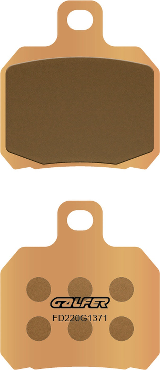 Rear Sintered Street Brake Pads - Galfer Compatible With Benda Lfs 700 (2023)