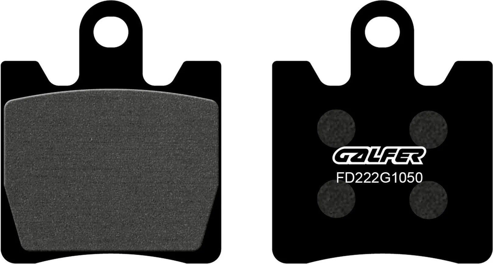 Front Scooter Brake Pads - Galfer Compatible With Daelim S2 125 Freewing Fi (2008)