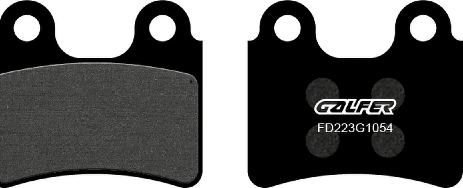 Front Semi-Metal Brake Pads - Galfer Compatible With Trs One 280 - 300 (2016)