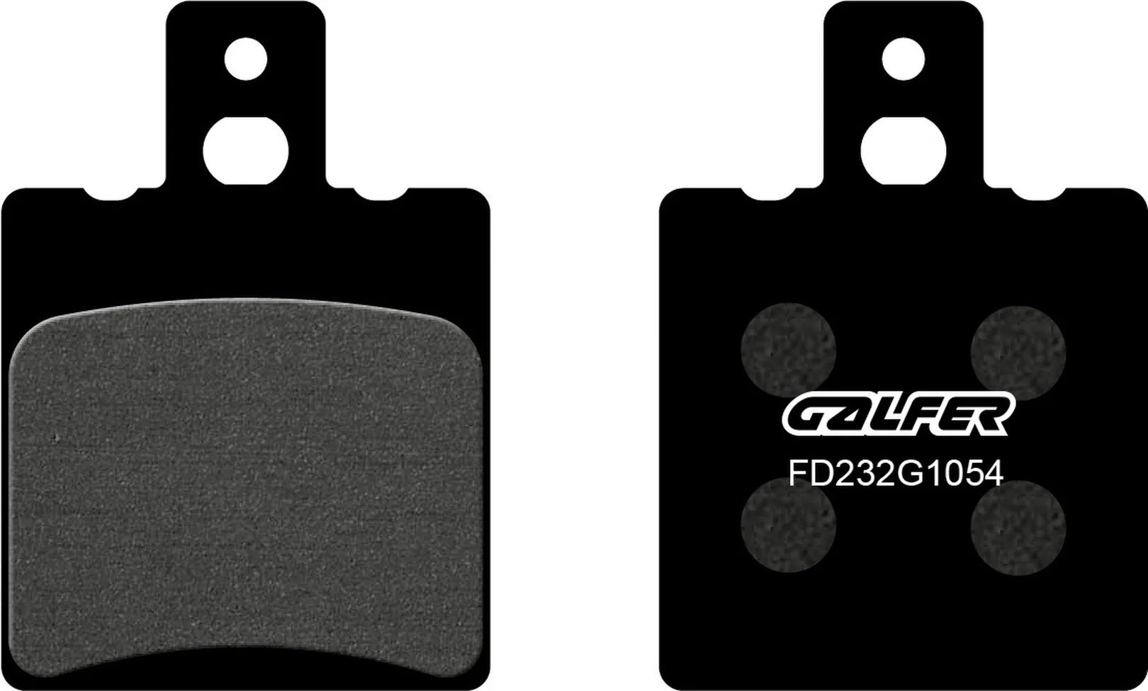 Front Semi-Metal Brake Pads - Galfer Compatible With Aprilia Sr 50 Racing Cat
