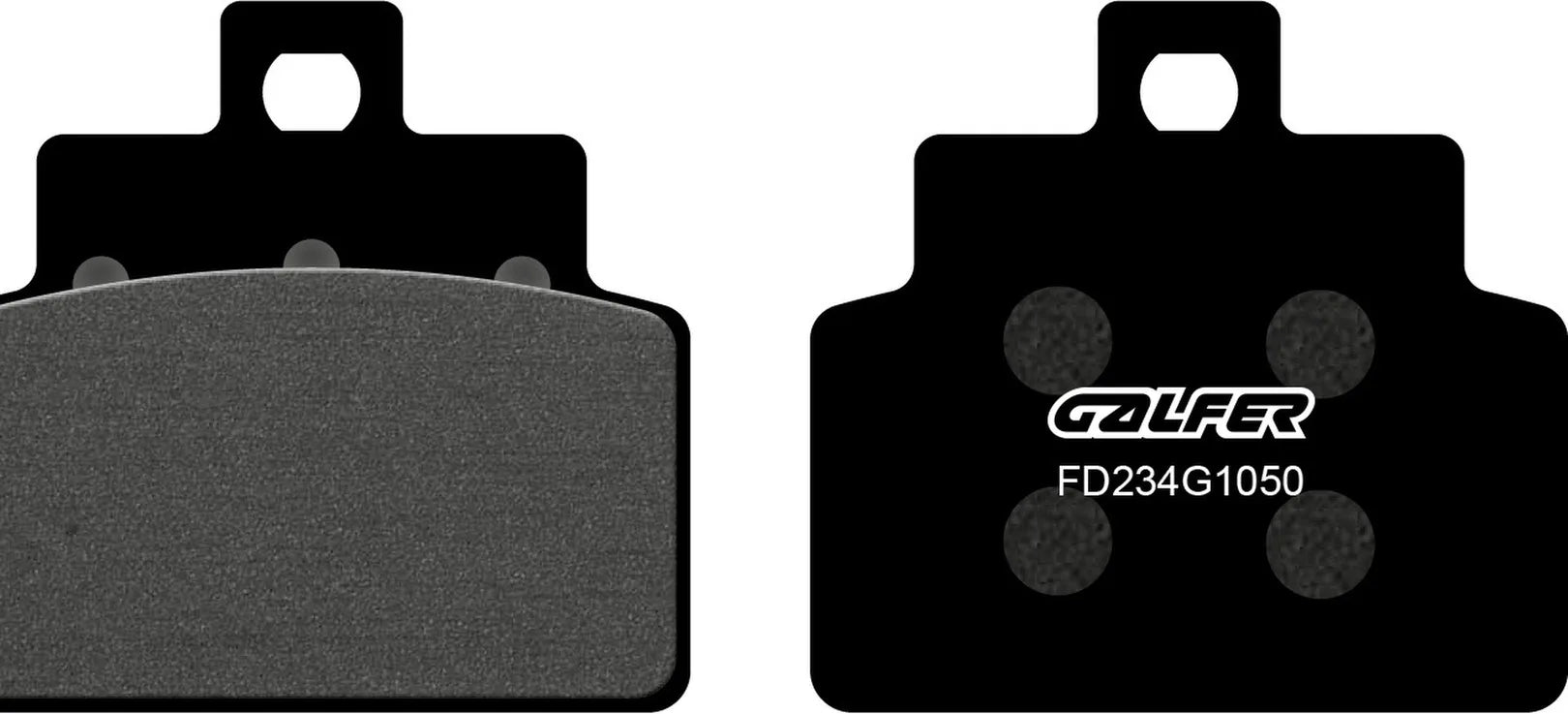 Front Scooter Brake Pads - Galfer Compatible With Aprilia Scarabeo 50 4T (2004)