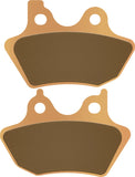 Rear Sintered Street Brake Pads - Galfer Compatible With Harley-Davidson Fxdli Low Rider Cast Wheel 1450 (2006-2007)