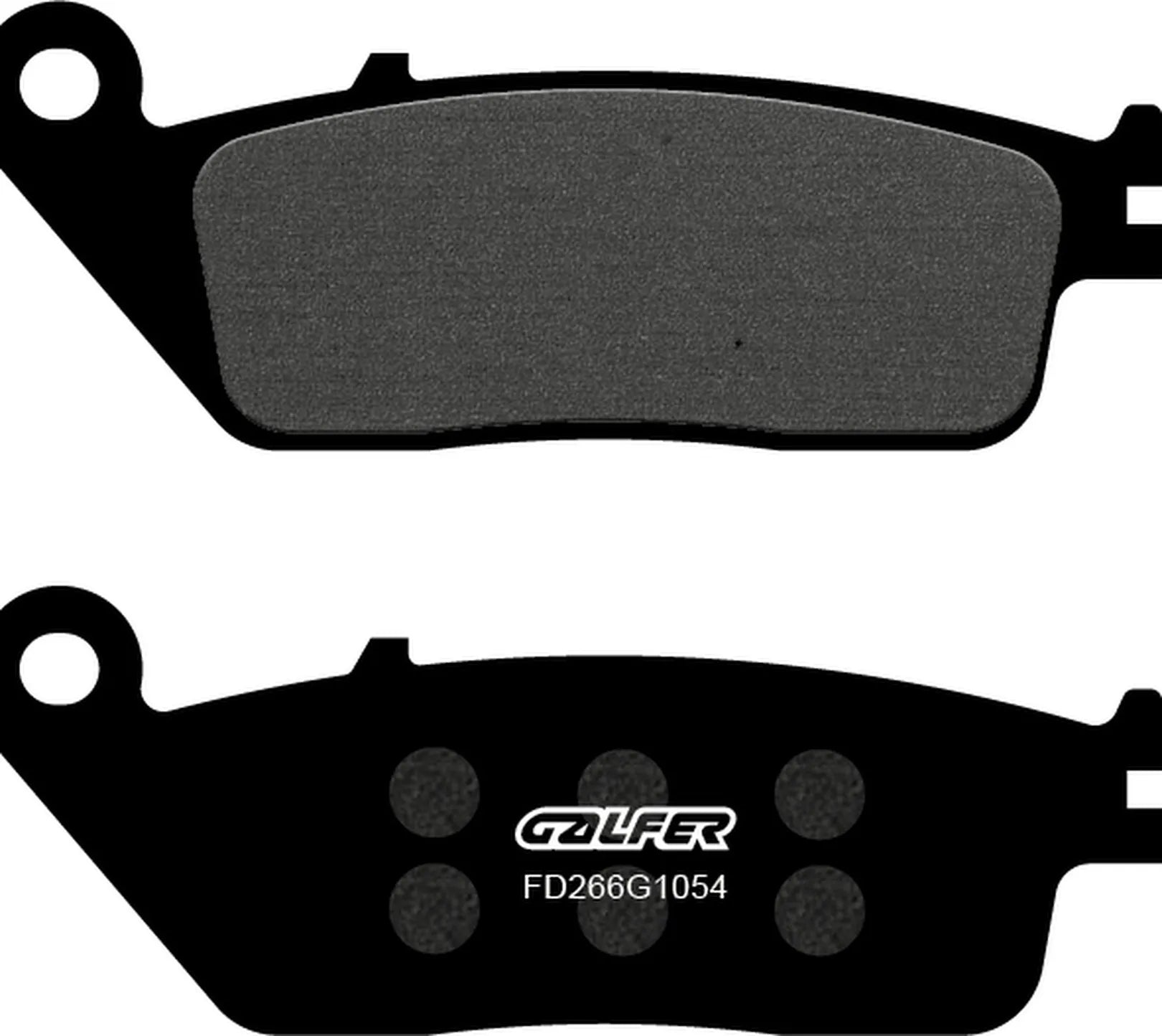 Front Semi-Metal Brake Pads - Galfer Compatible With Sumco 125 St (2005)