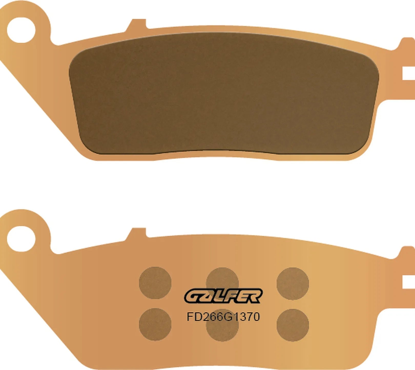 Front Sintered Street Brake Pads - Galfer Compatible With Sumco 250 Twin (2005)
