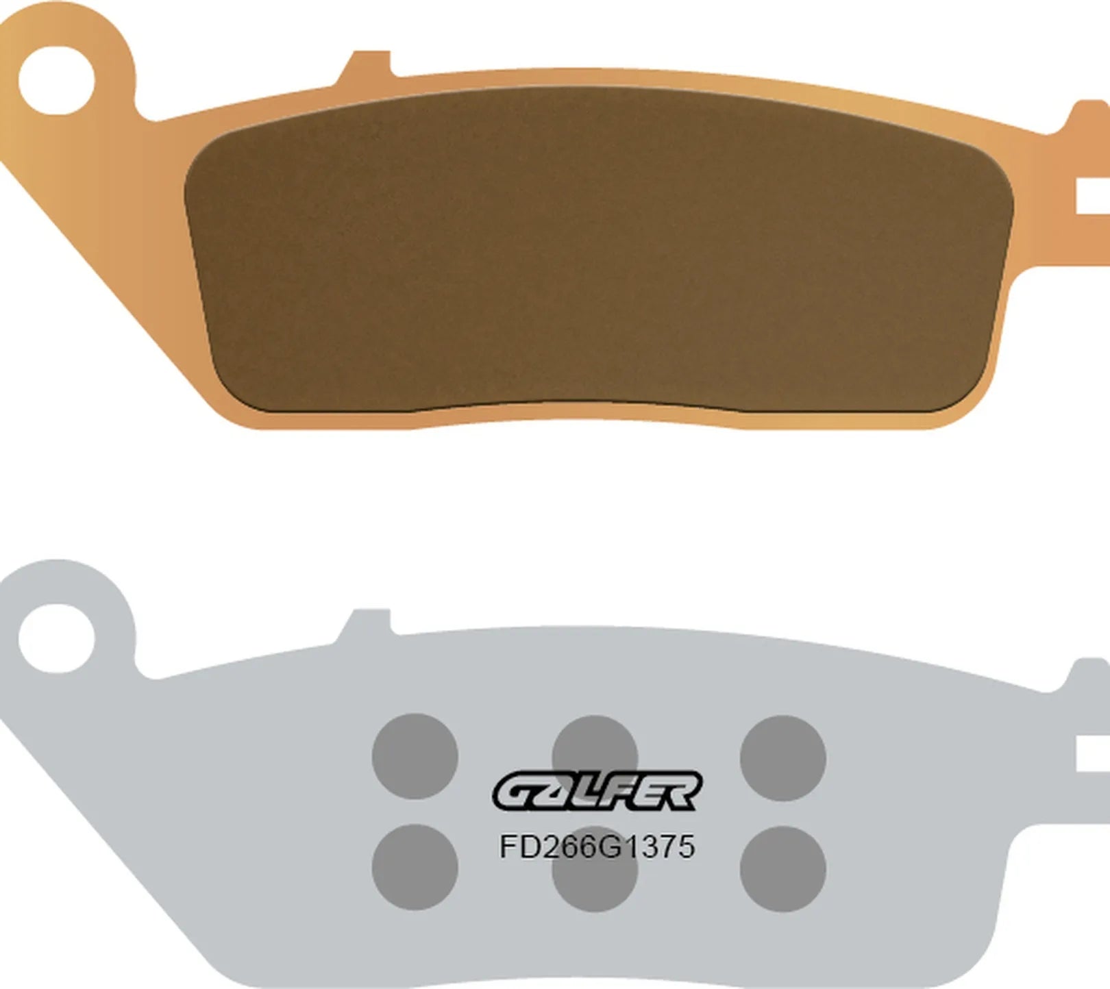 Front Sintered Sport Brake Pads - Galfer Compatible With Benelli Imperiale 400 (2018)