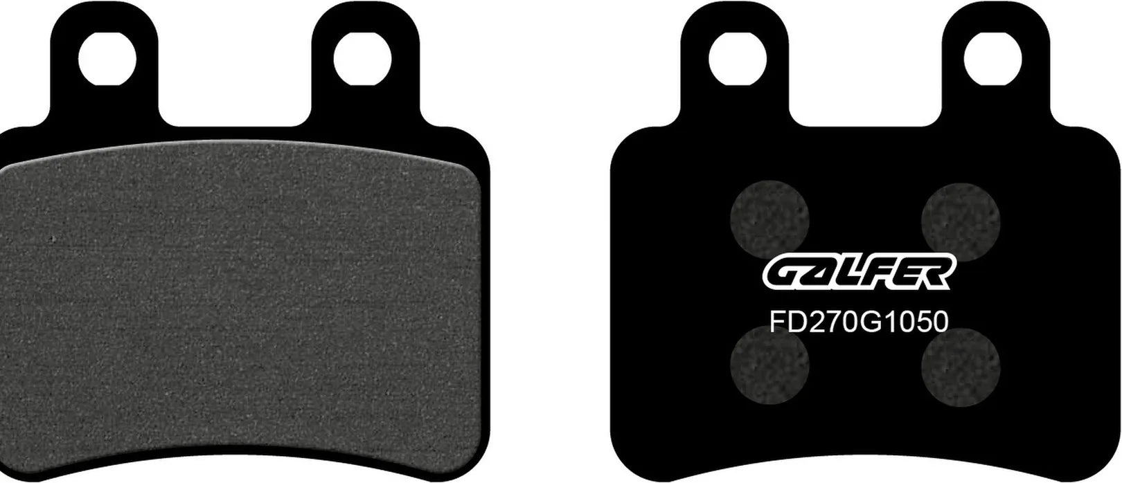 Rear Scooter Brake Pads - Galfer Compatible With Scorpa T-Ride 125 F (2010)