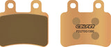 Front Sintered Scooter Brake Pads - Galfer Compatible With Italjet Jet Set 50 (2002)