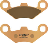 Rear Sintered Quads Brake Pads - Galfer Compatible With Polaris Outlaw 525 Irs (2008)