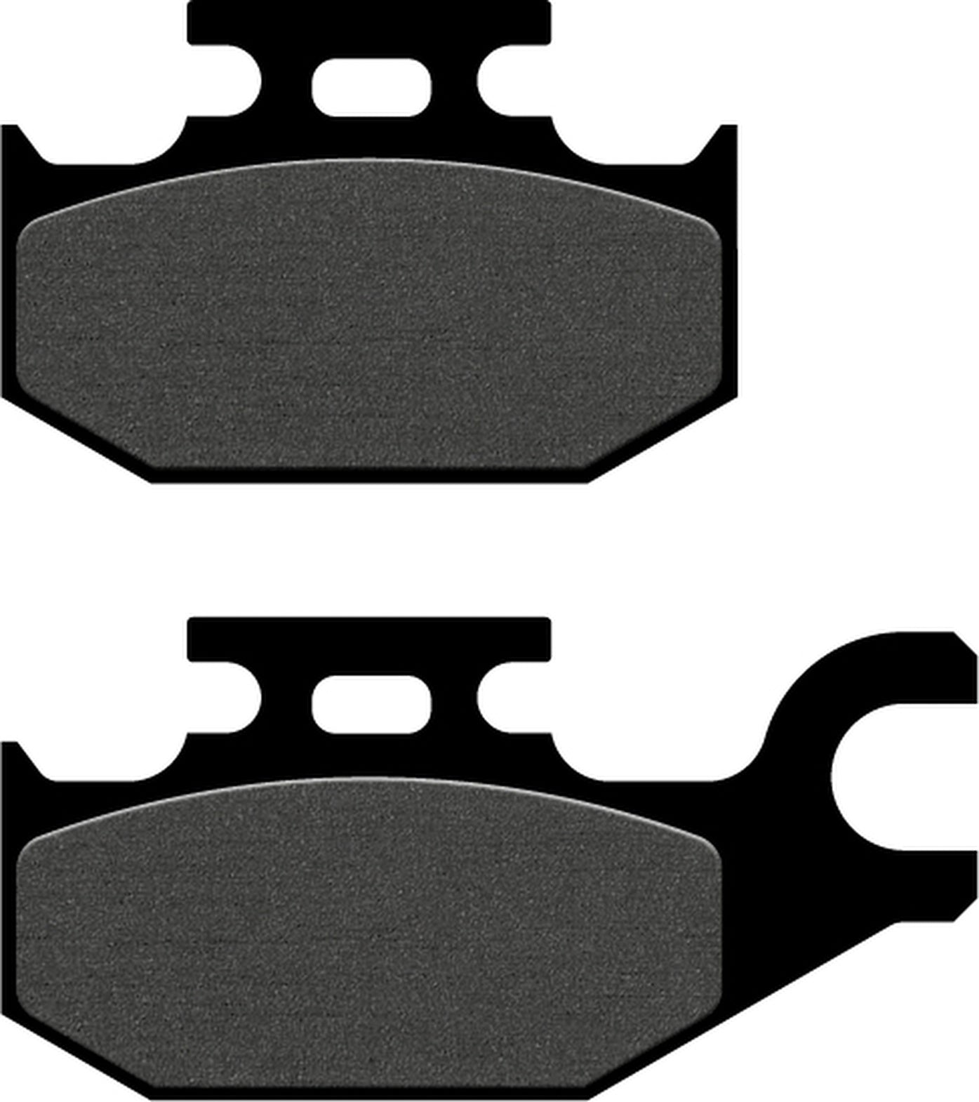 Front Left Semi-Metal Brake Pads - Galfer Compatible With Cannondale Moto 440 (2002)