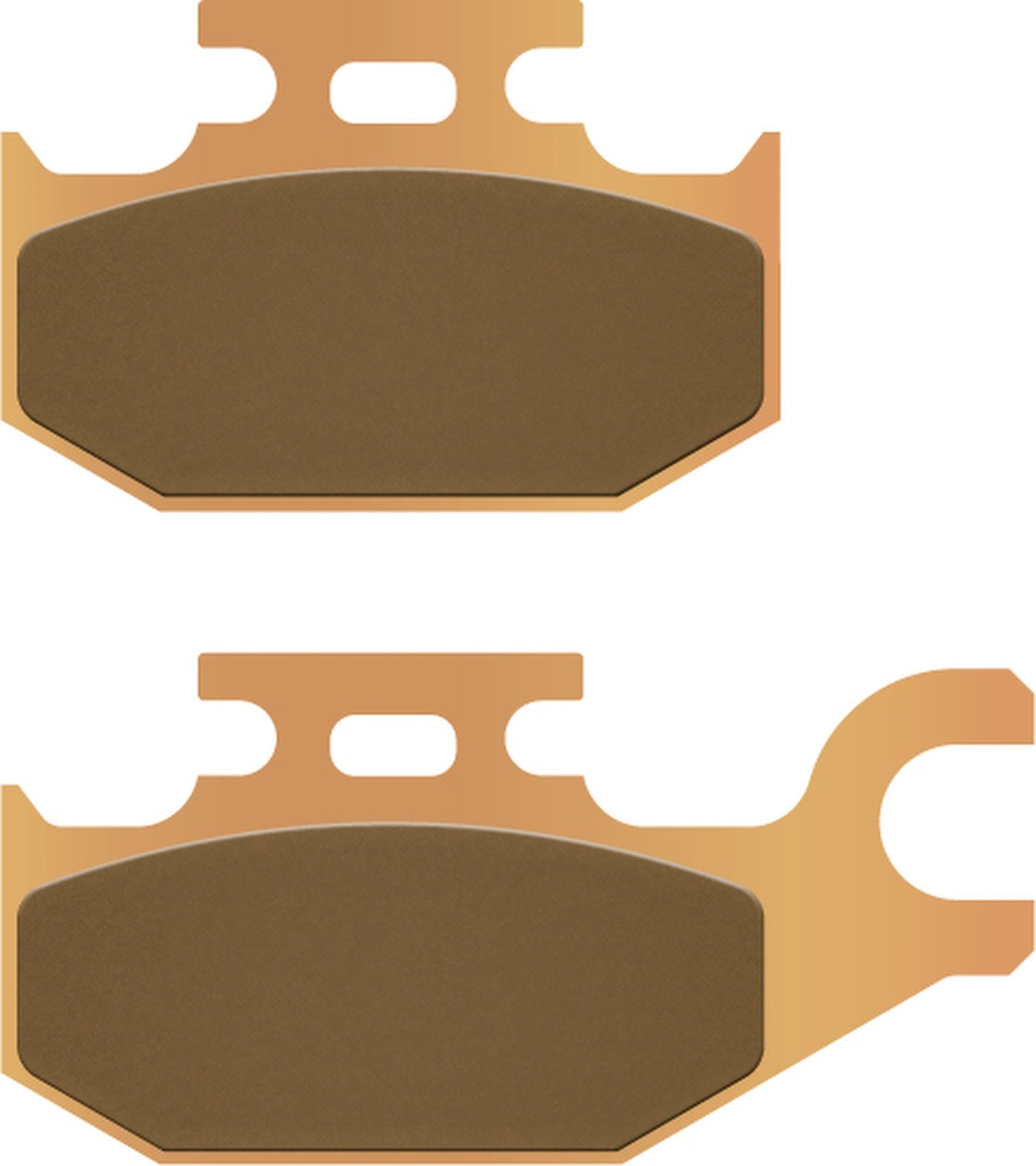 Front Left Sintered Quads Brake Pads - Galfer Compatible With Cannondale Cannibal 440 (2002)