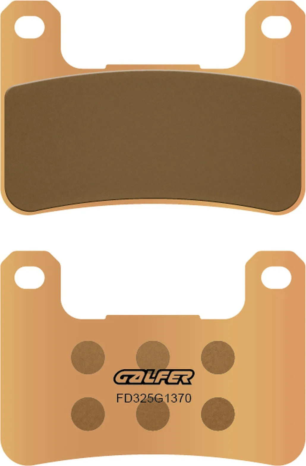 Front Sintered Street Brake Pads - Galfer Compatible With Cfmoto Cl-C 250 (2025)