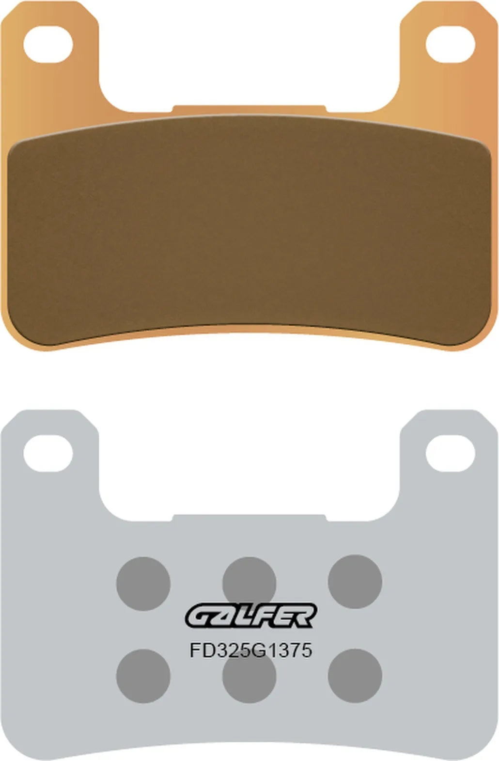 Front Sintered Sport Brake Pads - Galfer Compatible With Cfmoto Cl-C 250 (2025)