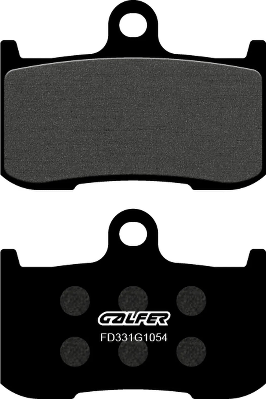 Front Semi-Metal Brake Pads - Galfer Compatible With Victory Judge 1731 (2015)