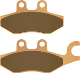 Rear Sintered Scooter Brake Pads - Galfer Compatible With Piaggio Mp3 250 Lt (2009)