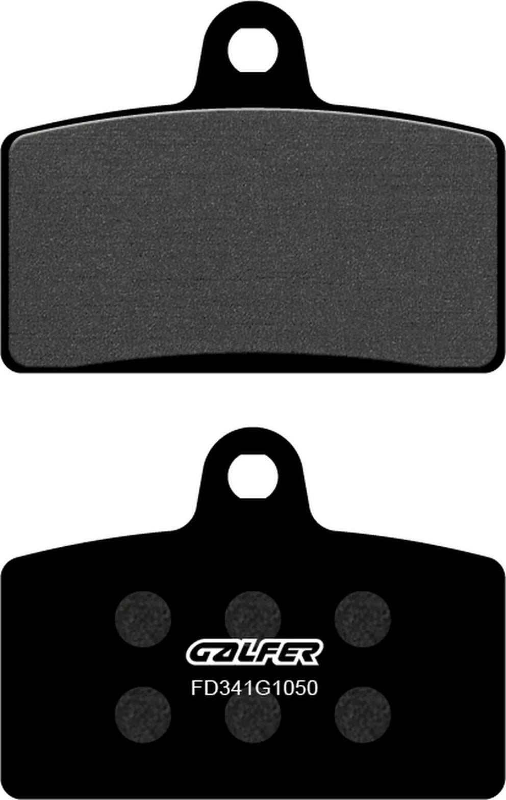 Front Scooter Brake Pads - Galfer Compatible With Motorhispania Kn 2 Naked 125 (2014)