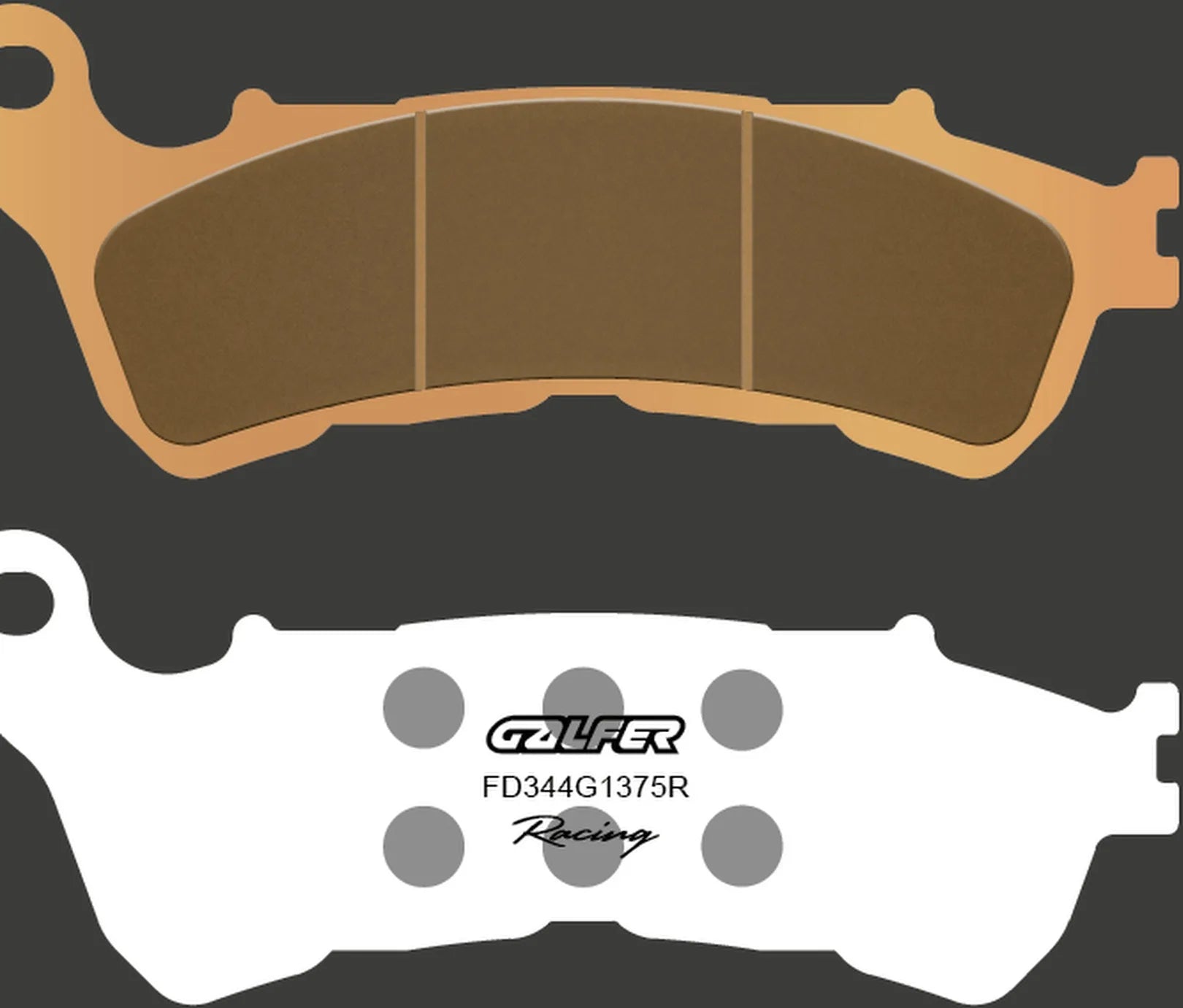 Front Sintered Sport Racing Brake Pads - Galfer Compatible With Suzuki Uh 200 Burgman (2007-2013)