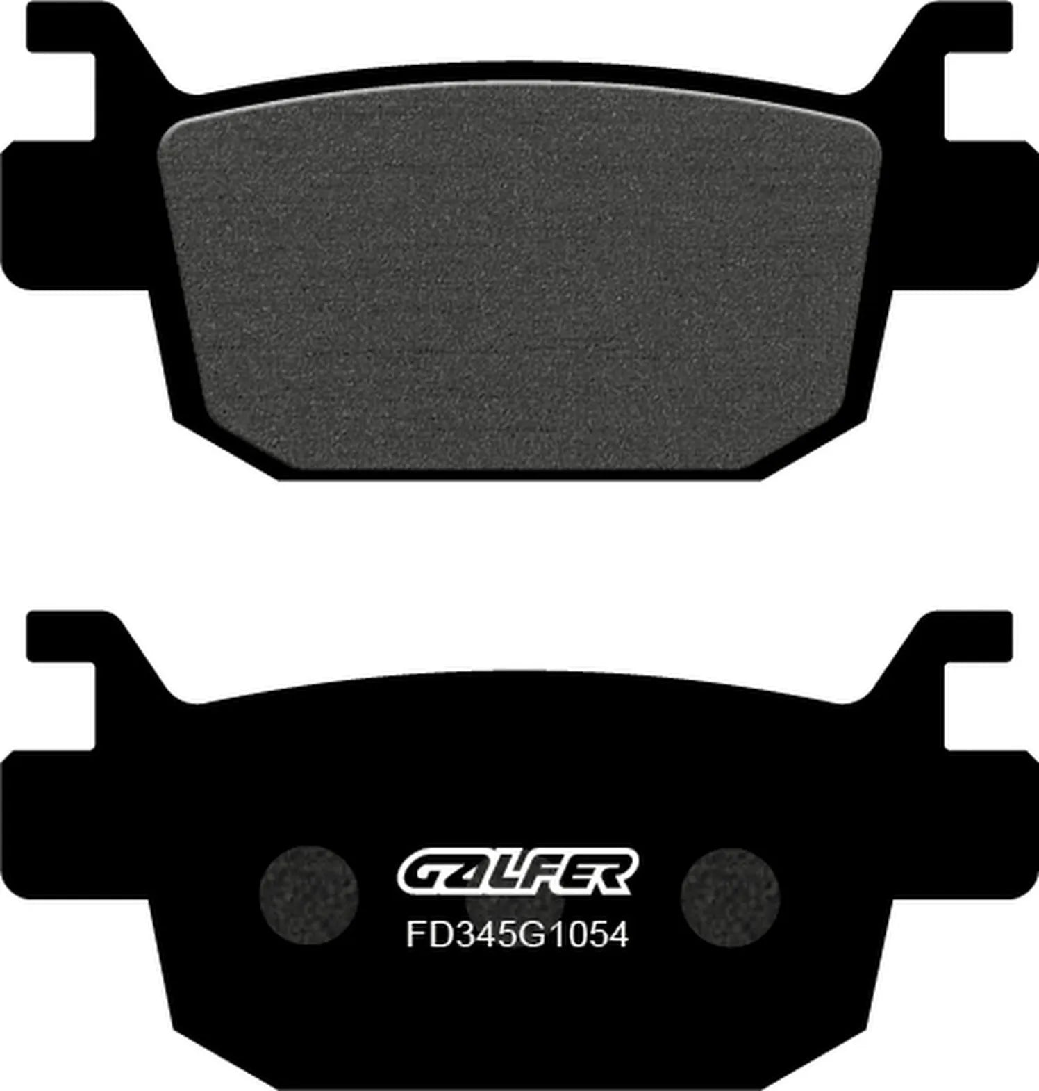 Rear Semi-Metal Brake Pads - Galfer Compatible With Benelli Leoncino 250 (2018)
