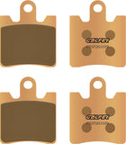 Front Sintered Street Brake Pads - Galfer Compatible With Yamaha Fjr 1300 Abs (2008)