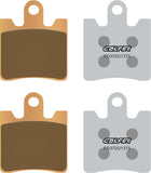 Front Sintered Sport Brake Pads - Galfer Compatible With Yamaha Fjr 1300 Abs (2006-2007)