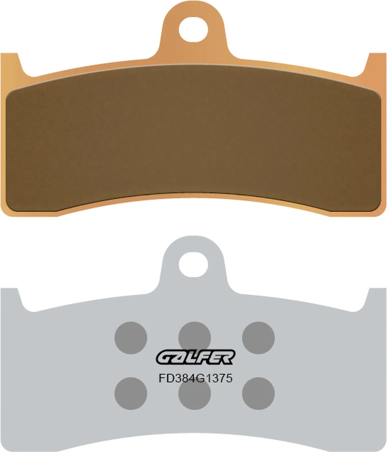 Front Sintered Sport Brake Pads - Galfer Compatible With Buell M2 Cyclone 1200