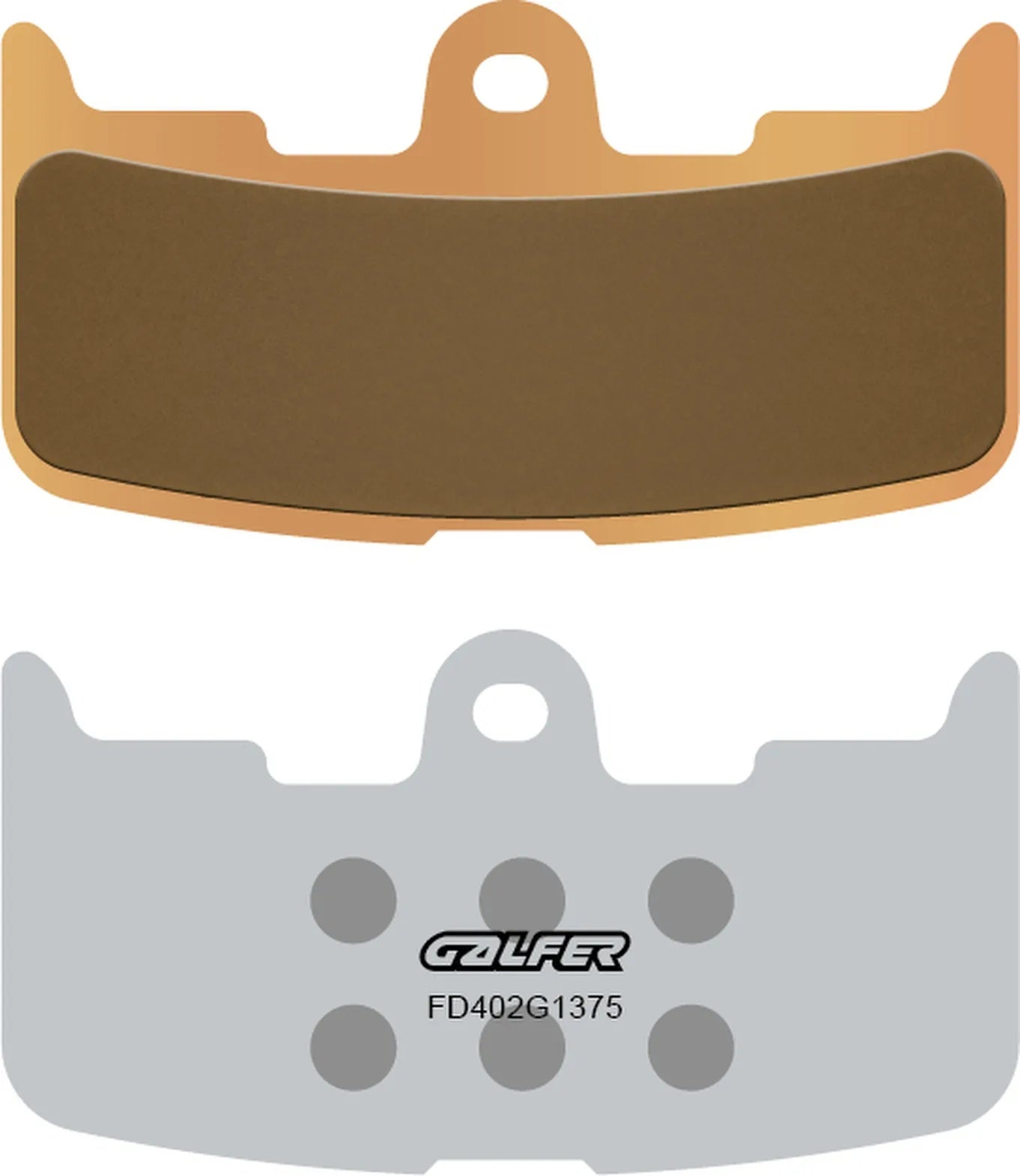 Front Sintered Sport Brake Pads - Galfer Compatible With Buell Xb 12 X Ulysses 1200 (2006-2008)