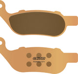 Rear Sintered Street Brake Pads - Galfer Compatible With Harley-Davidson Fxst / I Softail Standard 1450 (2008-2014)