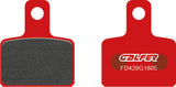 Rear Semi-Metal Trial Top Brake Pads - Galfer Compatible With Beta Evo 125 (2009-2011)