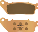 Rear Sintered Street Brake Pads - Galfer Compatible With Honda Crossrunner 800 X (2011-2014)