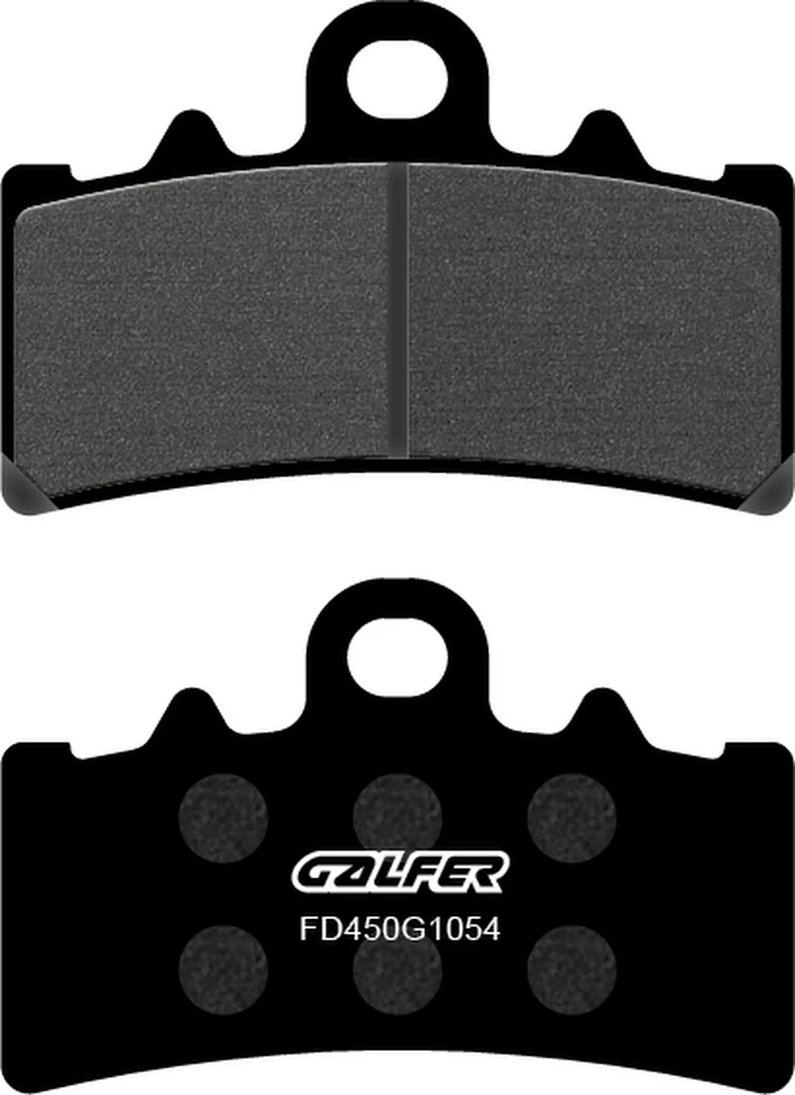 Front Semi-Metal Brake Pads - Galfer Compatible With Ktm 125 Duke (2011)