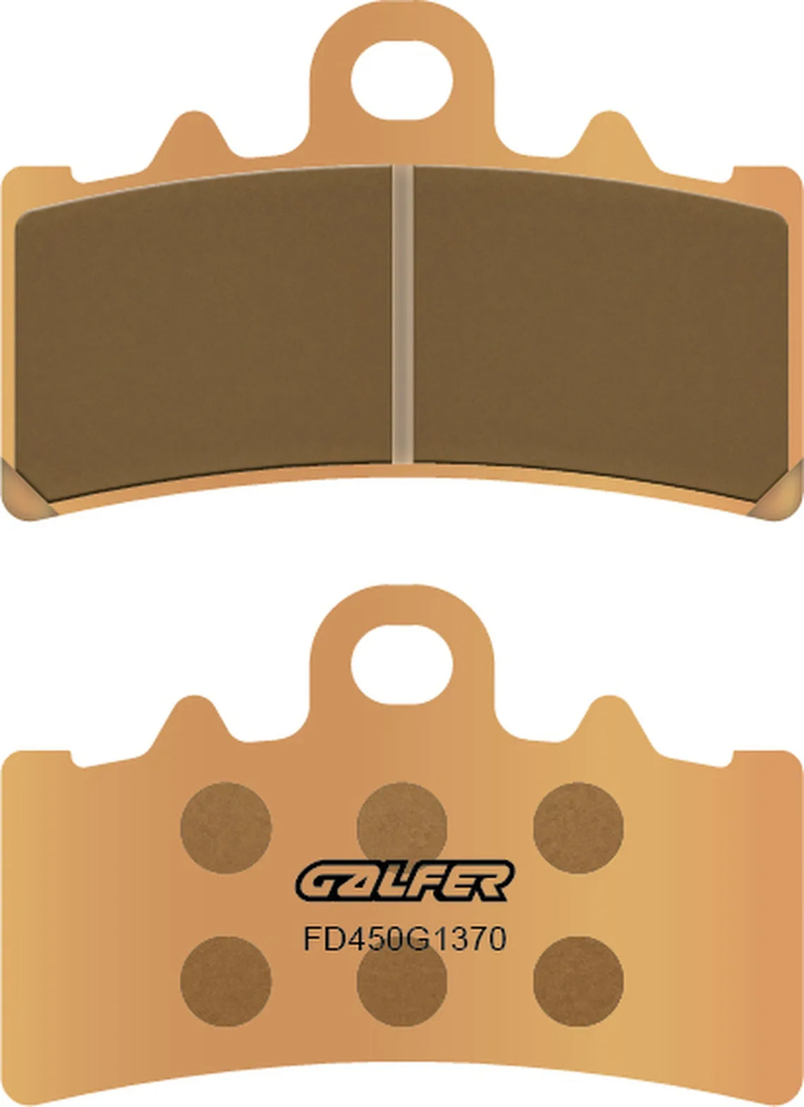 Front Sintered Street Brake Pads - Galfer Compatible With Ktm 390 Adventure Cast Wheels (2020-2021)