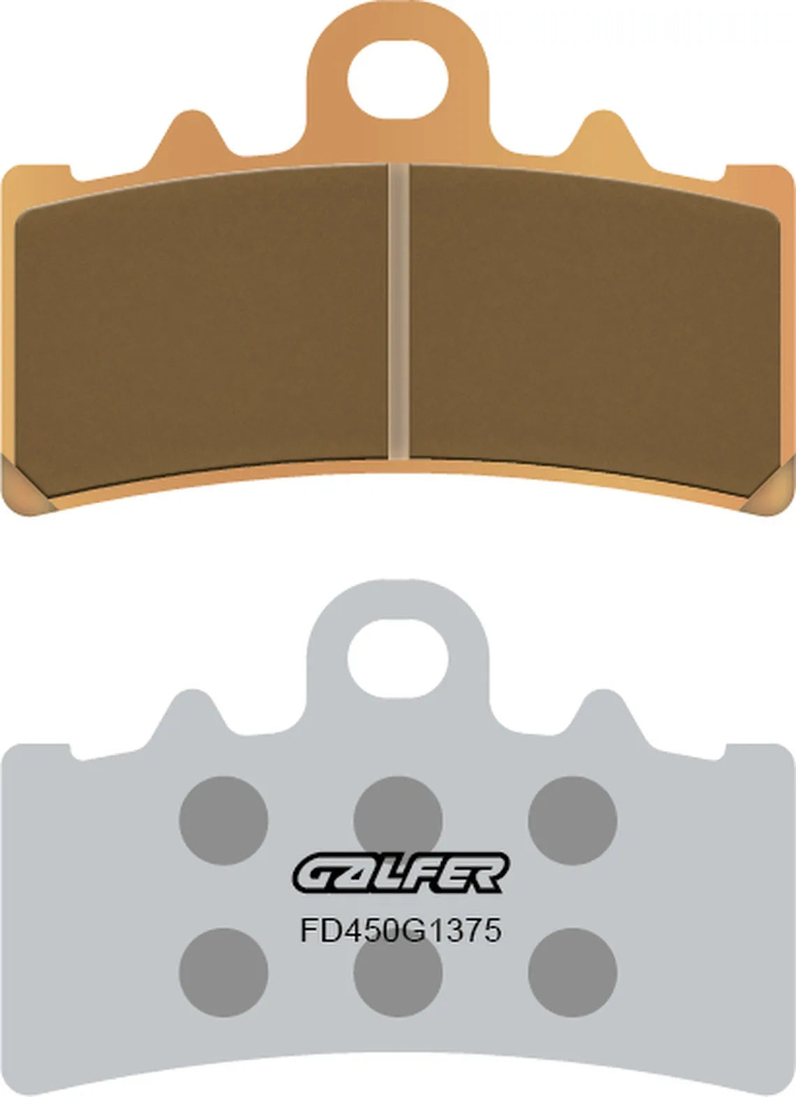 Front Sintered Sport Brake Pads - Galfer Compatible With Ktm 390 Duke Abs (2017-2023)