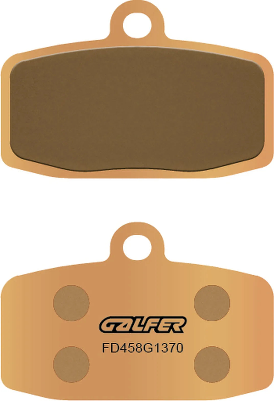 Front Sintered Street Brake Pads - Galfer Compatible With Ohvale Gp 0 160 4 Speed (2019)