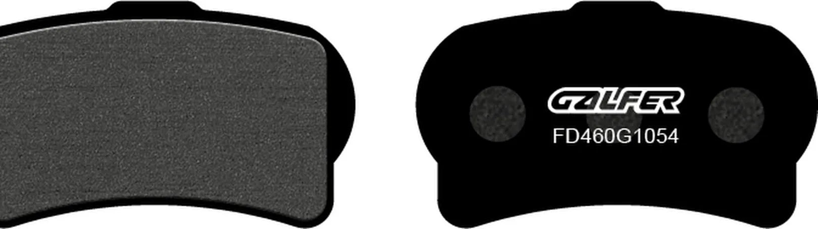 Front Semi-Metal Brake Pads - Galfer Compatible With Jotagas Jtg 280 (2014)