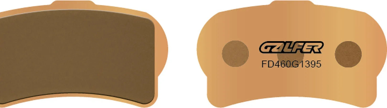 Front Sintered Trial Brake Pads - Galfer Compatible With Ossa Tr 300 I Factory R (2015)