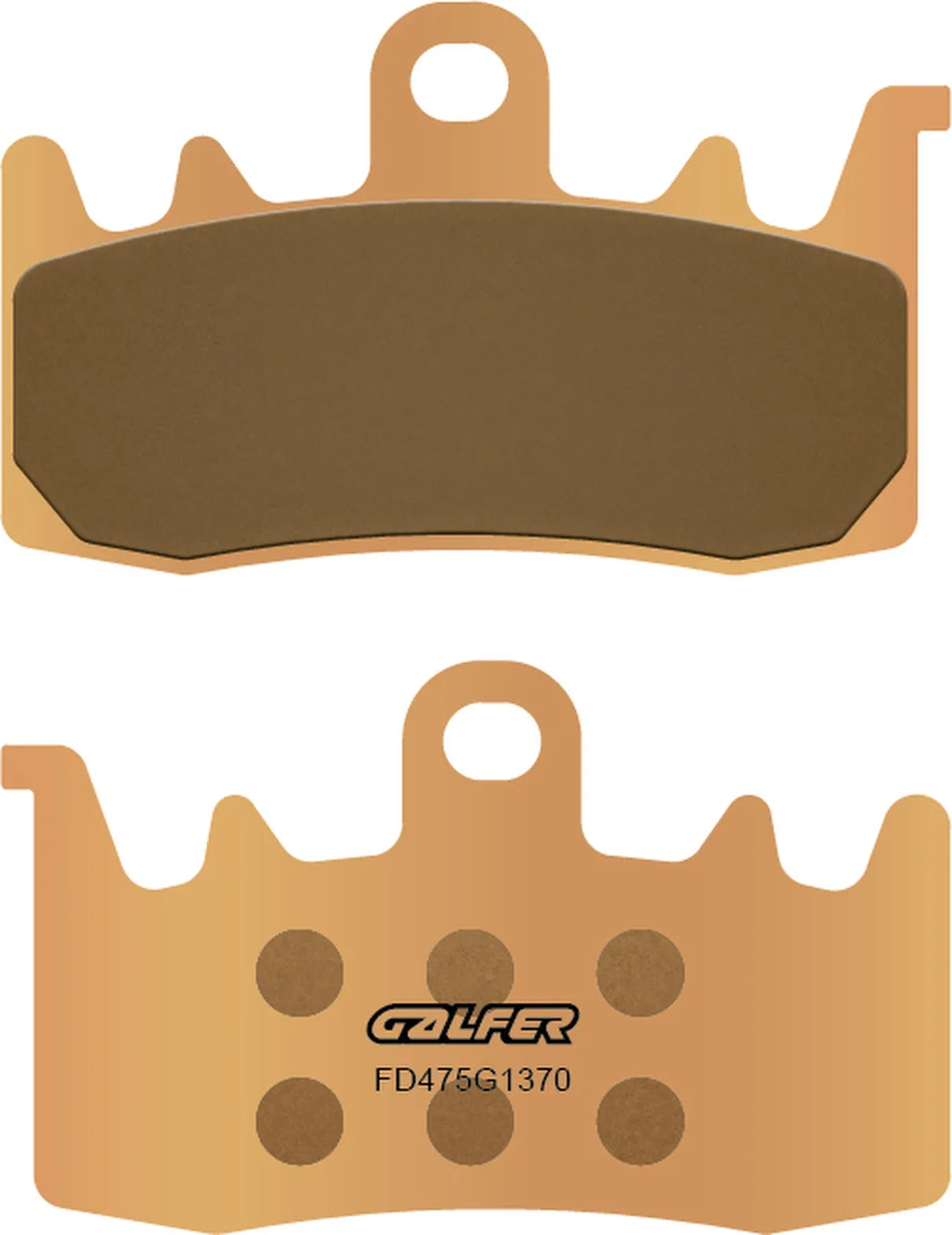 Front Sintered Street Brake Pads - Galfer Compatible With Gasgas Sm 700 (2022)