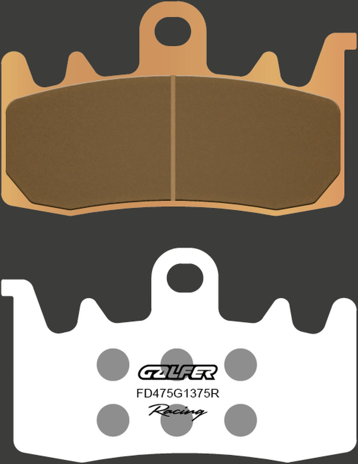 Front Sintered Sport Racing Brake Pads - Galfer Compatible With Benda Lfs 700 (2023)