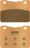 Front Sintered Scooter Brake Pads - Galfer Compatible With Sym Max Sym 600 I Abs (2015)