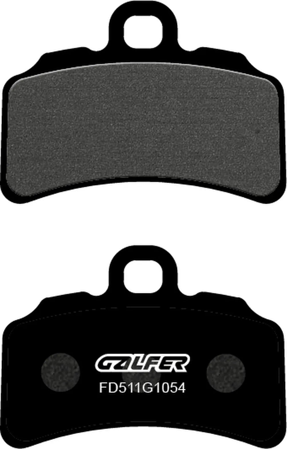 Front Semi-Metal Brake Pads - Galfer Compatible With Vertigo Nitro Rs2 125 (2024)